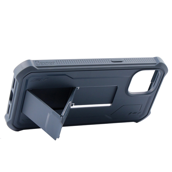 Броньований чохол для iPhone 13 / 14, Dexnor Full Body, темно-синій
