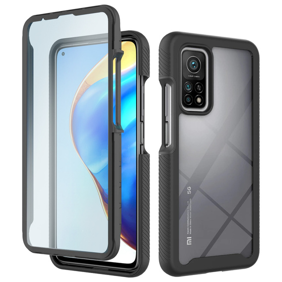 Чехол для Xiaomi Mi 10T / 10T Pro, Shockproof, с пленкой, синий