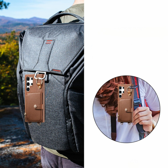 Чoхол до Samsung Galaxy S25 Ultra, GKK Leather, чорний