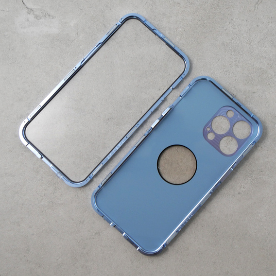 Чохол для iPhone 14 Pro, Dual Glass, для Magsafe, м'яти