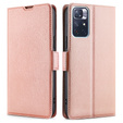 Чехол Wallet Puro до Xiaomi Poco M4 Pro 5G / Redmi Note 11S 5G, Rose Gold
