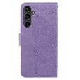 Чохол-книжка для Samsung Galaxy S23 FE, Butterfly, фіолетовий