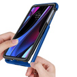 Чoхол Shockproof до Motorola Edge 30 Pro, із захисним екраном, м'яти