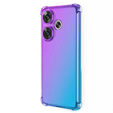 Чохол для Xiaomi Poco F6, Gradient Dropproof, Фіолетовий / синій