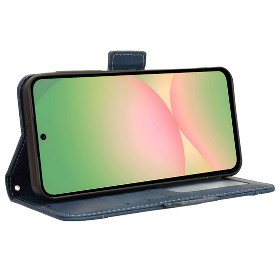 Футляр з клапаном для Samsung Galaxy A56, Card Slot, темно-синій