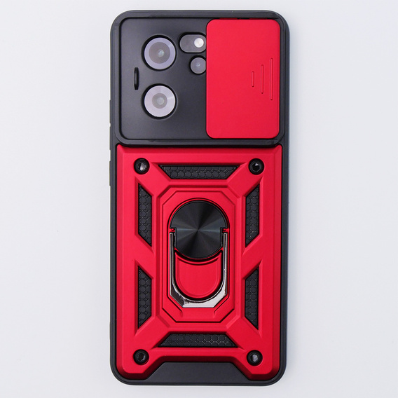 Чехол NOX Camera Slide Xiaomi 13T / 13T Pro, CamShield Slide, красный