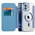 Чохол-книжка для iPhone 12, RFID Wallet MagSafe CamShield, м'яти