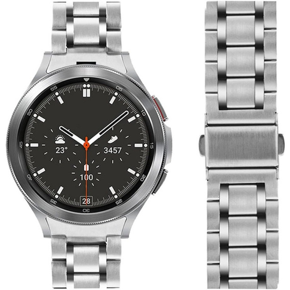 Браслет Stainless для  Samsung Galaxy Watch 4/5 - Silver