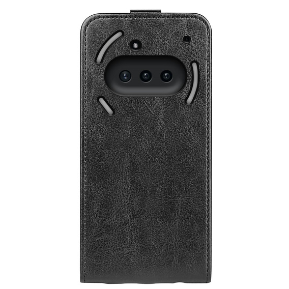 Откидной чехол для Nothing Phone 3a, Flip, чёрный