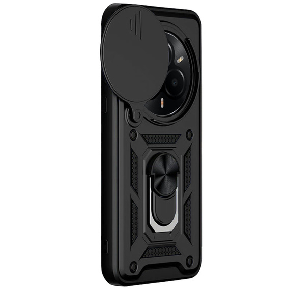 Чехол NOX Camera Slide Realme 14 Pro+ 5G, CamShield Slide, чёрный