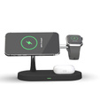 ERBORD 3в1 Бездротовий індуктивний зарядний пристрій з MagSafe для iPhone Apple Watch AirPods