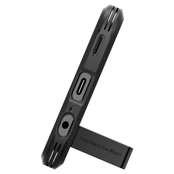 Чoхол Spigen до Samsung Galaxy S23 FE, Tough Armor, чорний