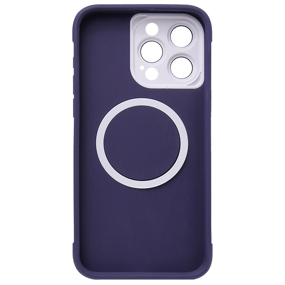 Чохол для iPhone 15 Pro, ERBORD Armor Mag, фіолетовий