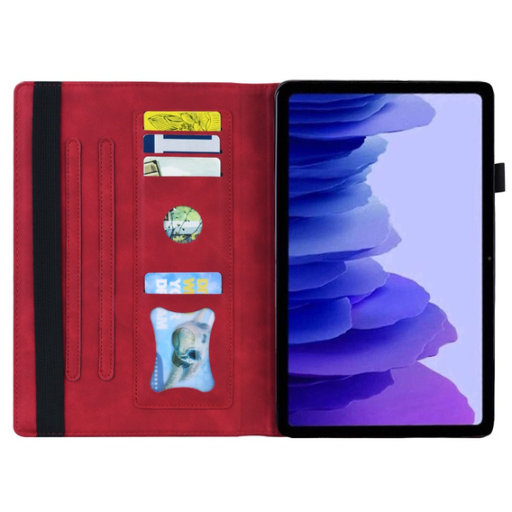 Чохол для Lenovo Tab P12, Classic, з місцем для стилуса, червоний
