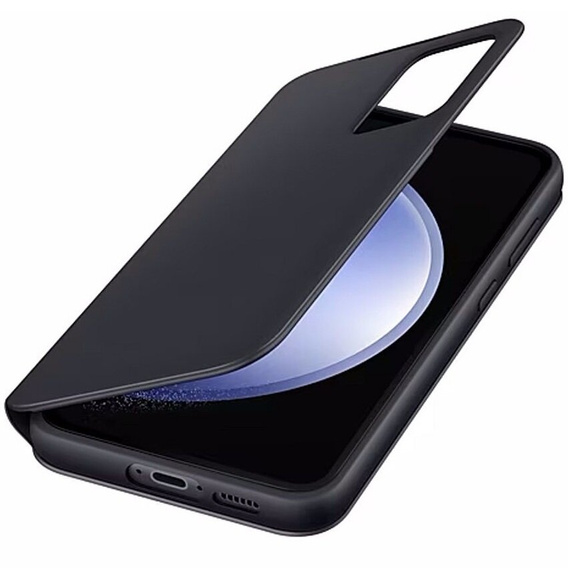 Оригінальний чохол Samsung для Galaxy S23 FE, S View Wallet Cover, чорний