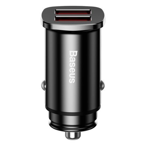 Baseus Автомобильное зарядное устройство  - 2XUSB QC 3.0 30W - Black