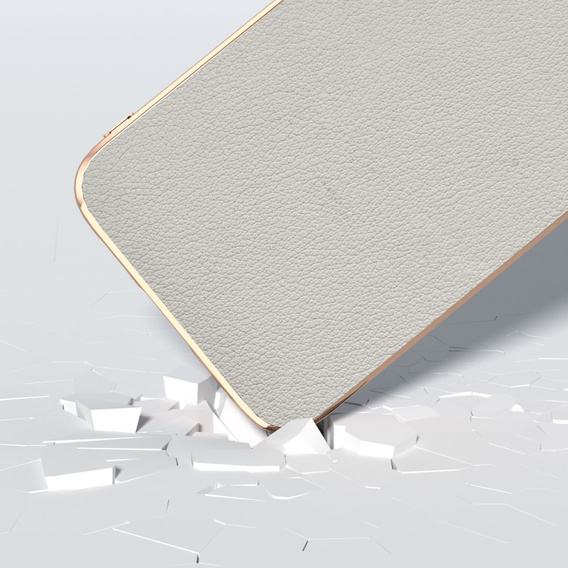 Чoхол до Samsung Galaxy S23 FE, Cowhide Leather, сірий