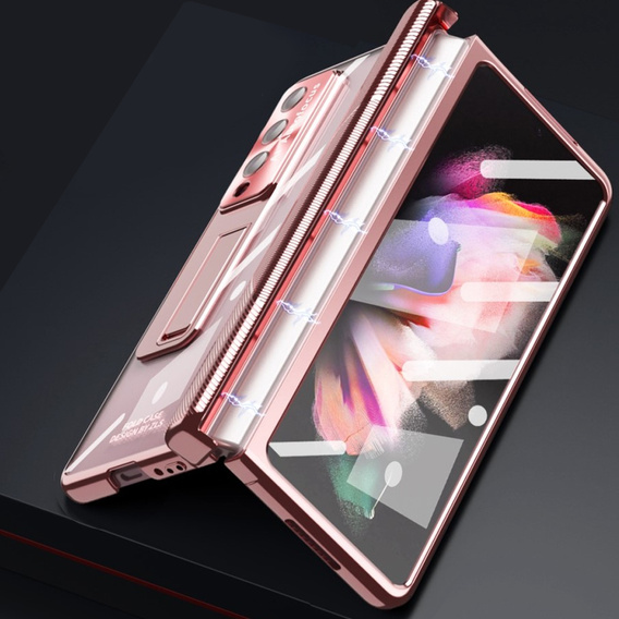Чохол Multi-Function для  Samsung Galaxy Z Fold 4 5G, рожеве золото