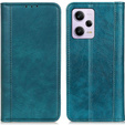 Чехол до Xiaomi Redmi Note 12 Pro+ 5G, Wallet Litchi Leather, зелёный