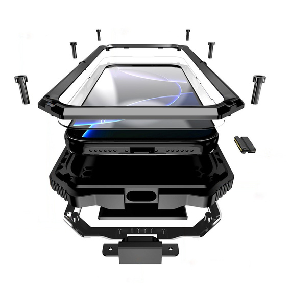 Броньований чохол з підставкою R-JUST для iPhone 17 Pro