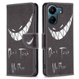 Откидной чехол для Xiaomi Redmi 13C / Poco C65, Wallet, Don't Touch My Phone, синий