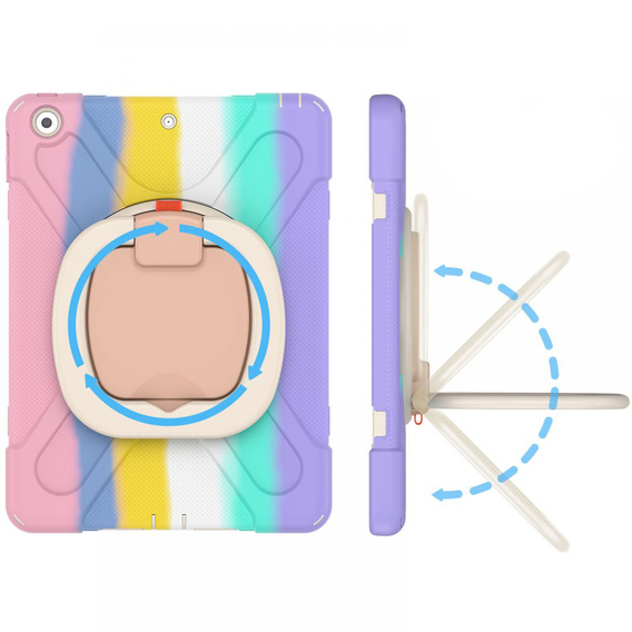 Дитячий чохол X-Armor для iPad 10.2 2019 / 2020 / 2021, Colorful