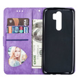 Чохол-книжка для Xiaomi Redmi Note 8 Pro, Wallet Zippered, фіолетовий