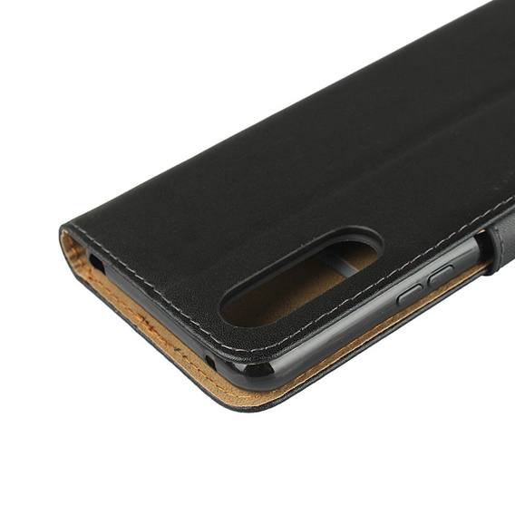 Откидной чехол для Sony Xperia 10 II, Case Genuine Leather, чёрный