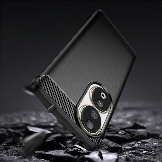 Чохол для Honor 90, карбоновий чорний