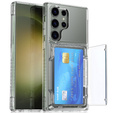 Чехол для Samsung Galaxy S24 Ultra, Card Holder, прозрачный
