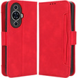 Футляр з клапаном для Huawei Nova 11 Pro, Card Slot, червоний