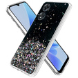 Чoхол до Oppo A17, Glittery, чорний