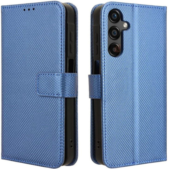 Откидной чехол для Samsung Galaxy M55 5G, Wallet Smart Magnet, синий