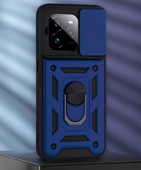 Чехол NOX Camera Slide Realme GT 7 Pro, CamShield Slide, синий