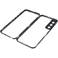 Чохол для Samsung Galaxy S21, Magnetic Dual Glass, чорний