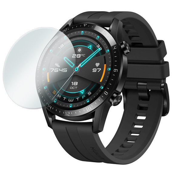 Захисне скло 2х Erbord для дисплею смарт годинника Huawei Watch GT 2 46mm