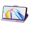Чохол-книжка для Honor Magic 6 Lite 5G, Butterfly, фіолетовий