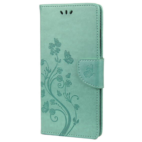 Чохол-книжка для Xiaomi Redmi 10, Butterfly, зелений
