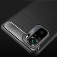 Чoхол до Xiaomi Redmi Note 10 / 10S, Carbon, чорний