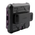 Бронированный чехол для Samsung Galaxy Z Flip 4 5G, Dexnor Clip Holder, фиолетовый