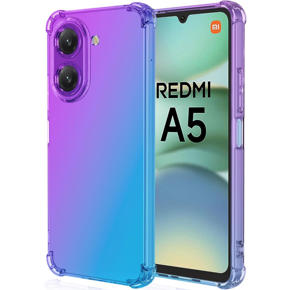 Чохол для Xiaomi Redmi A5, Gradient Dropproof, Фіолетовий / синій