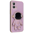 Чoхол до Motorola Moto G53 5G, Astronaut, фіолетовий