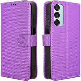 Откидной чехол для Samsung Galaxy M15 5G, Wallet Smart Magnet, фиолетовый