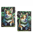 Чехол для Lenovo Tab M11, с откидной крышкой, corgi dog