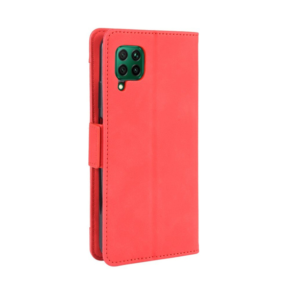 Откидной чехол для Huawei P40 Lite, Card Slot, красный