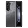 Чохол DuxDucis для Samsung Galaxy Z Fold6 5G, Aimo case, прозорий / чорний