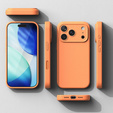 Чохол Ringke для iPhone 17 Pro Max, силіконовий магнітний MagSafe, мандариновий