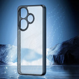 Чехол DuxDucis для Xiaomi Poco F6, Aimo case, прозрачный / черный