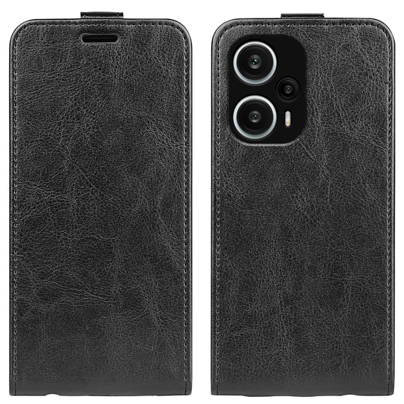 Футляр з клапаном для Poco F5 5G, Flip, чорний