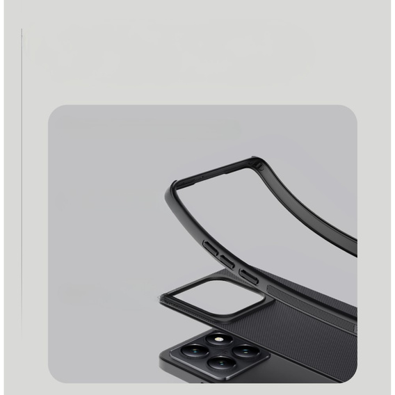 Чехол NILLKIN для Xiaomi 14T Pro, Frosted Shield, для MagSafe, чёрный